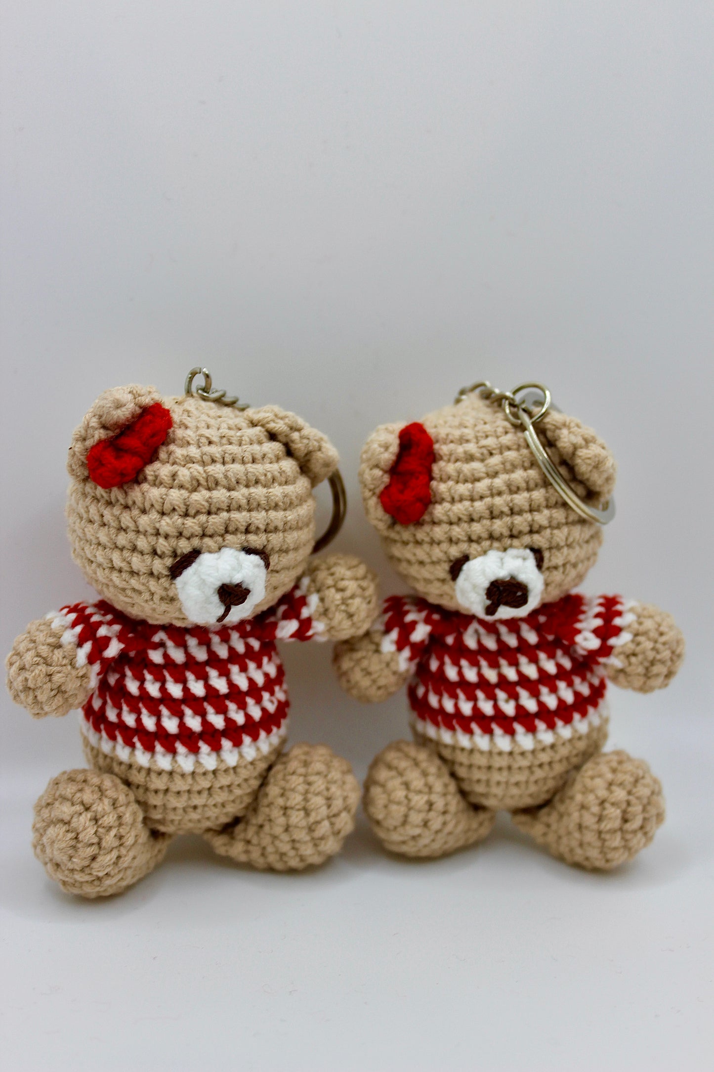 Handmade Bear Keychain 8 cm