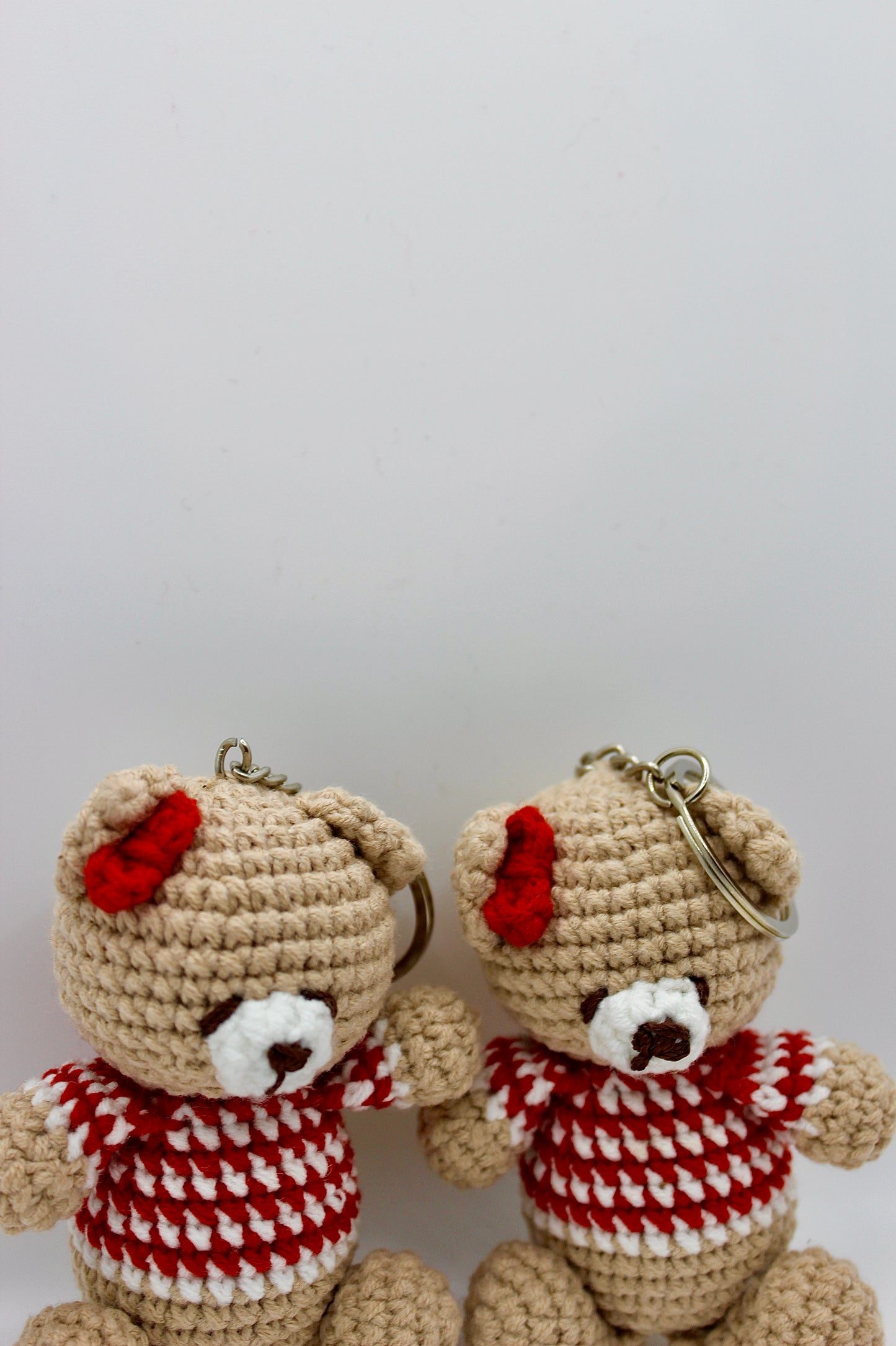 Handmade Bear Keychain 8 cm