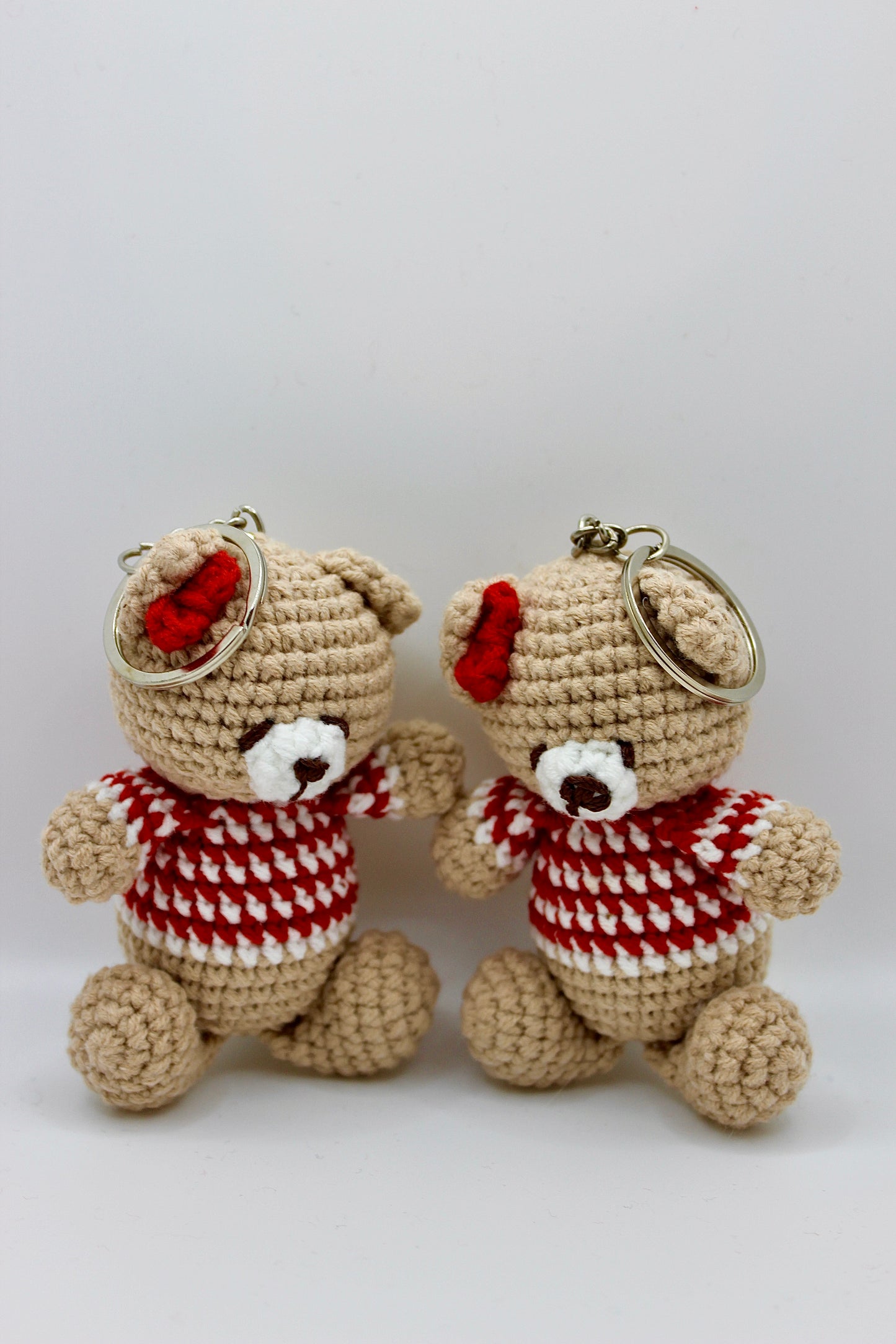 Handmade Bear Keychain 8 cm