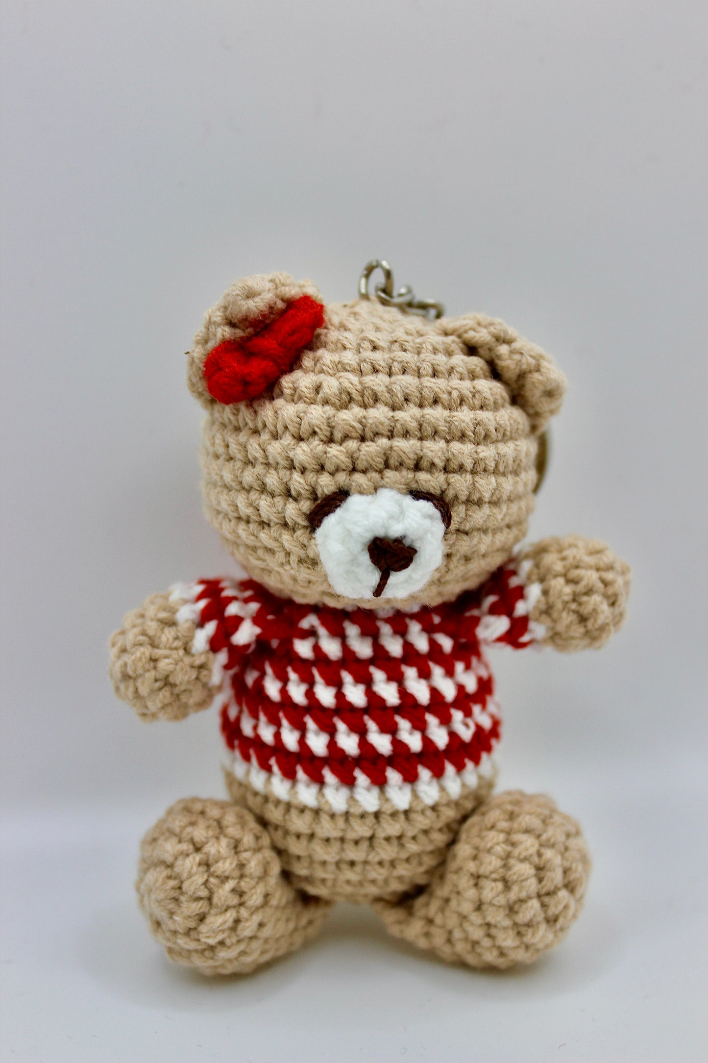 Handmade Bear Keychain 8 cm