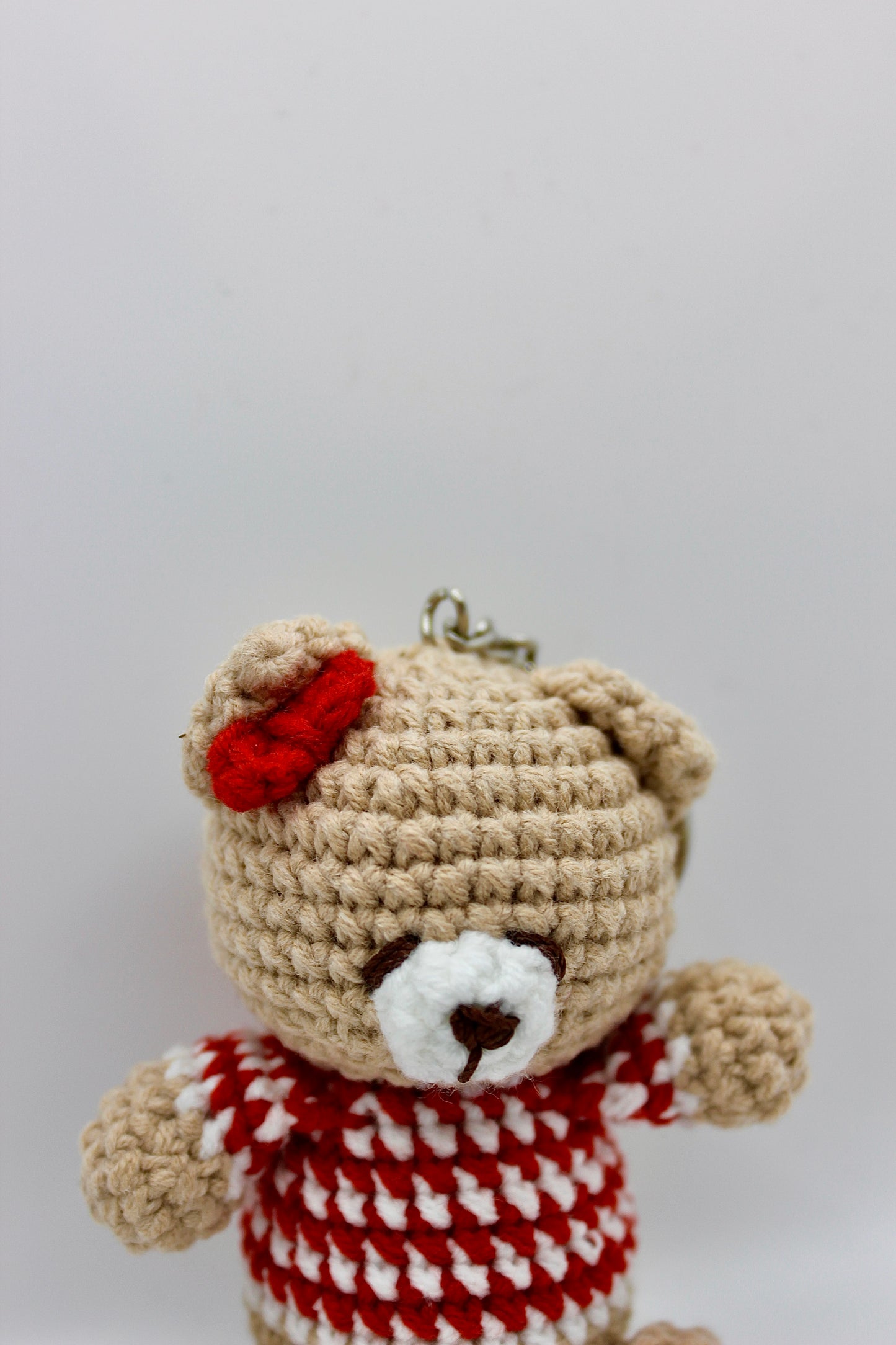Handmade Bear Keychain 8 cm