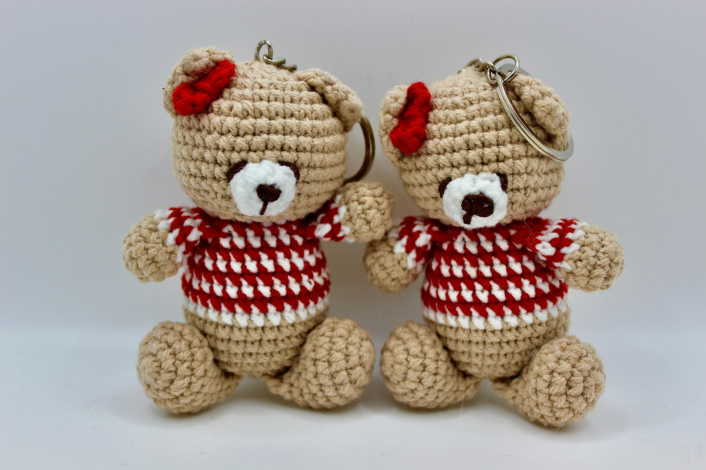 Handmade Bear Keychain 8 cm