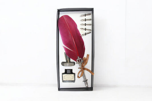 Feather Pen Set