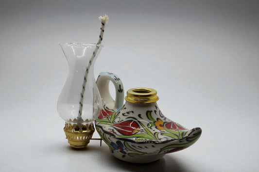 Mosaic Ceramic Lamp Oil